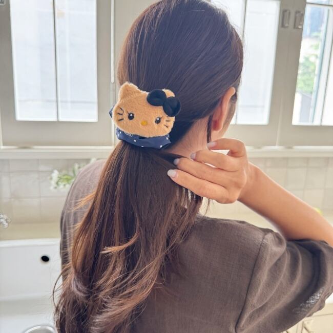 kitty scrunchie No.Z136 | o n e m a r k e t