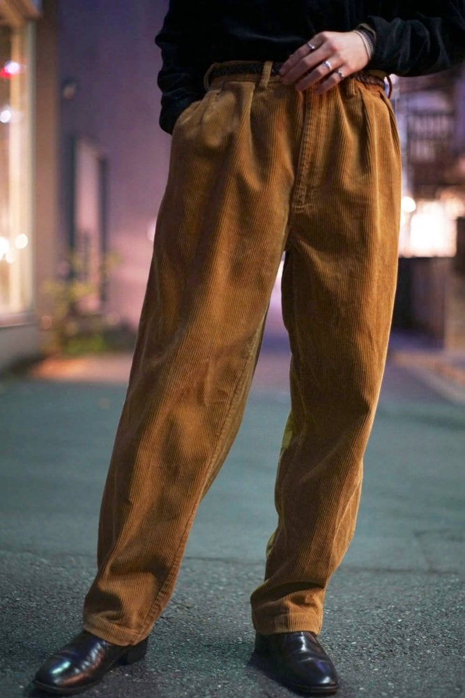 Polo Ralph Lauren [Polo by Ralph Lauren] Corduroy 2 Tuck Trousers