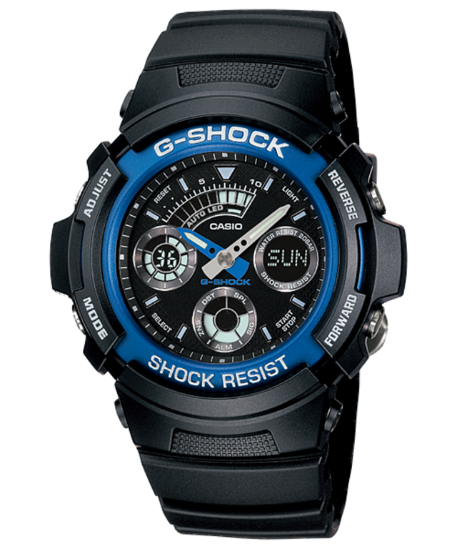 送料無料 カシオ G-SHOCK  "BASIC"AW-591-2AJF