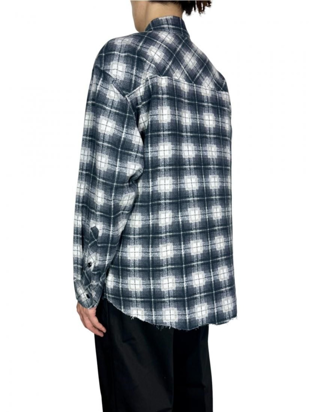 【 Rafu 】Printed Nel Shirt