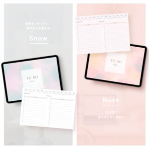 ToDoリスト┊︎6色セット┊︎タスク管理┊︎リンク付き