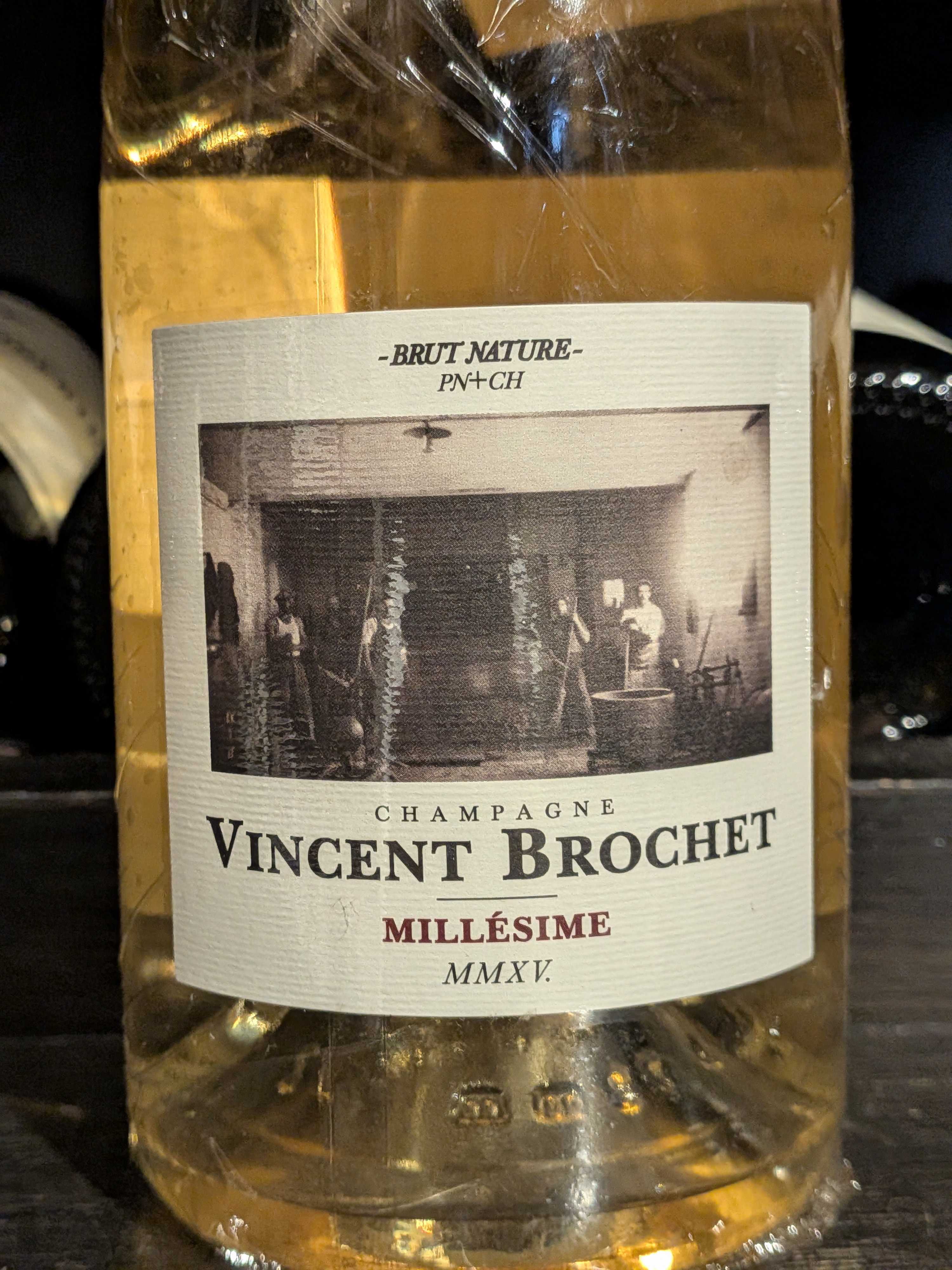 EXTRA BRUT MILLESIME 2015 1ER CRU/ VINCENT BROCHET【フランス・シャンパーニュ】