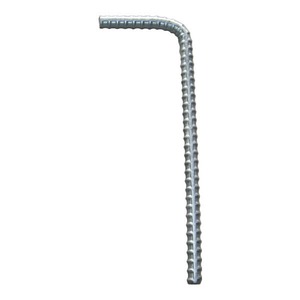 ワニ板用Ｌ字アンカー ２０本セット 直径13mm 200×60mm ndk