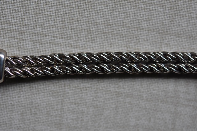 IORI／"Tiffany & Co." bracelet／Double rope Heart