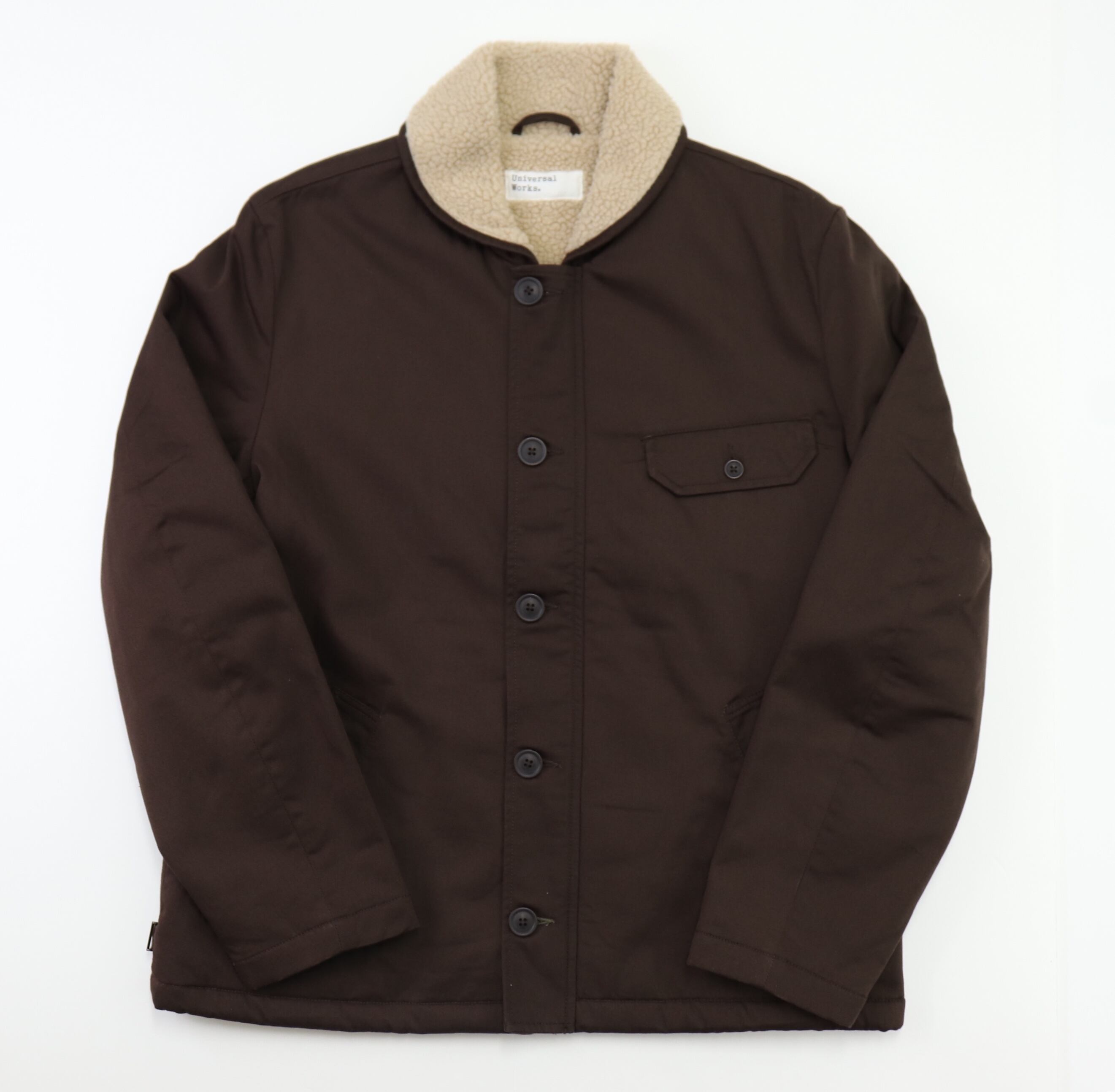 【Universal Works.】N-1 Jacket In Brown Twill