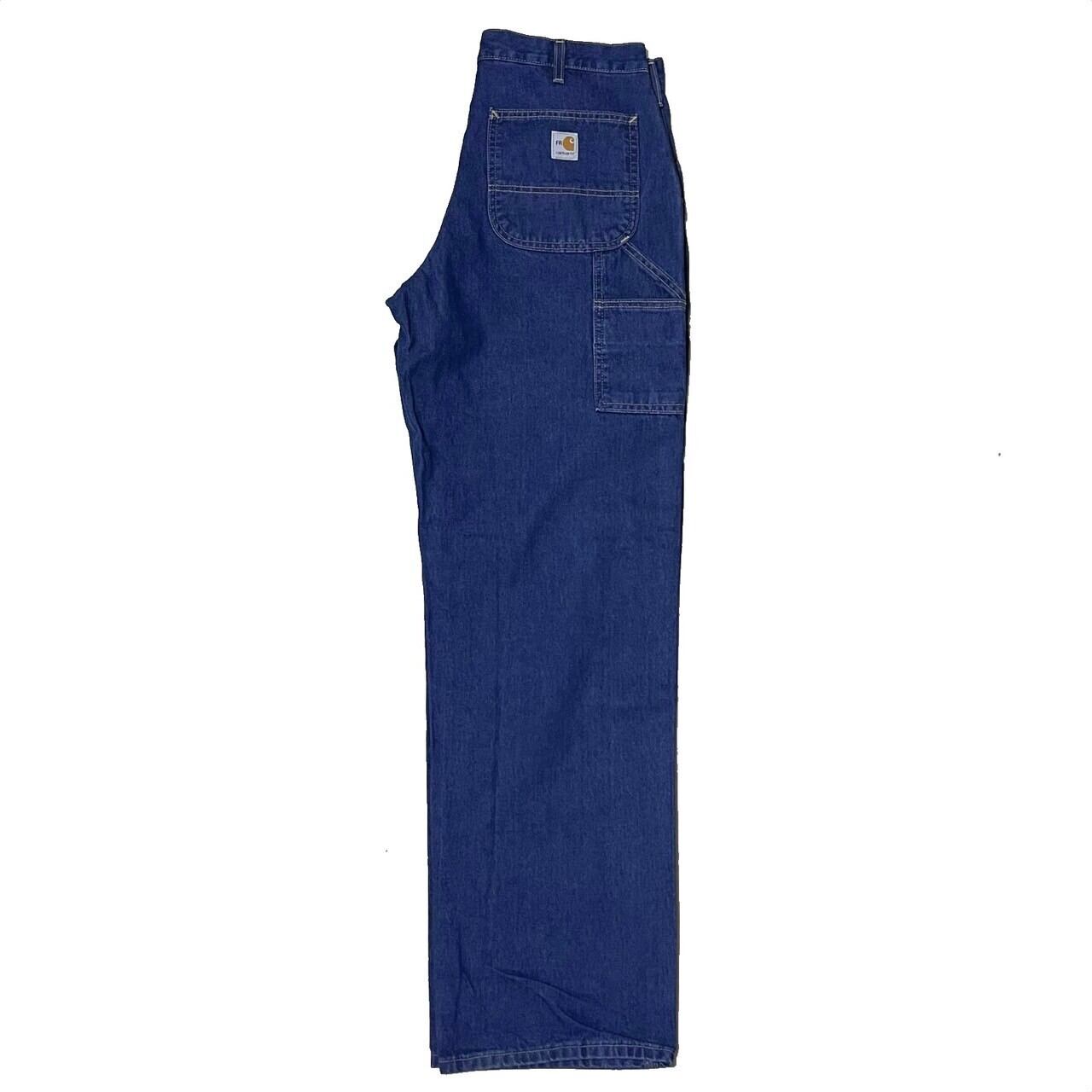 w34】carhartt カーハート FR ペインター バギー デニムパンツ w34】carhartt カーハート FR ペインター バギー デニムパンツ