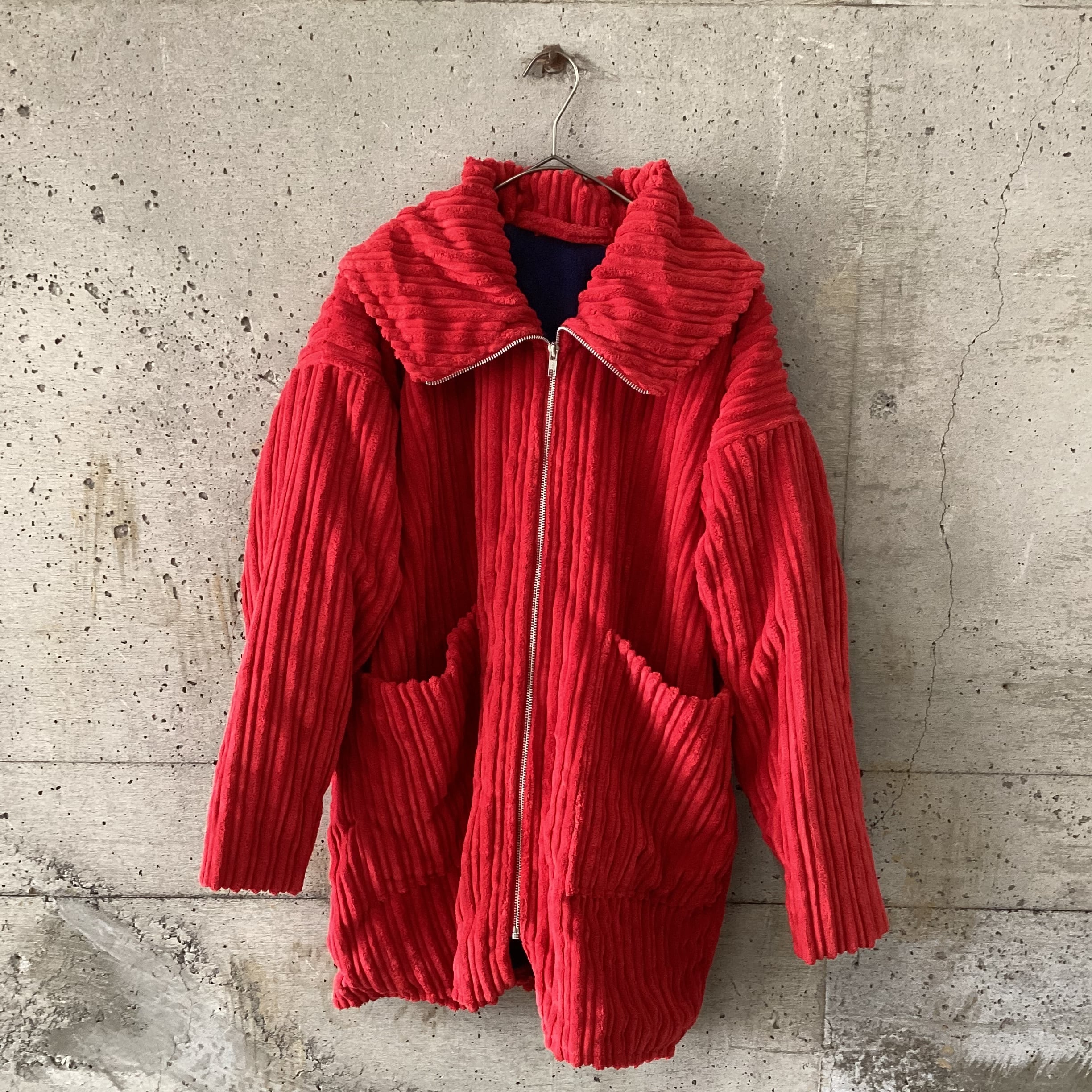 Thick corduroy red jacket