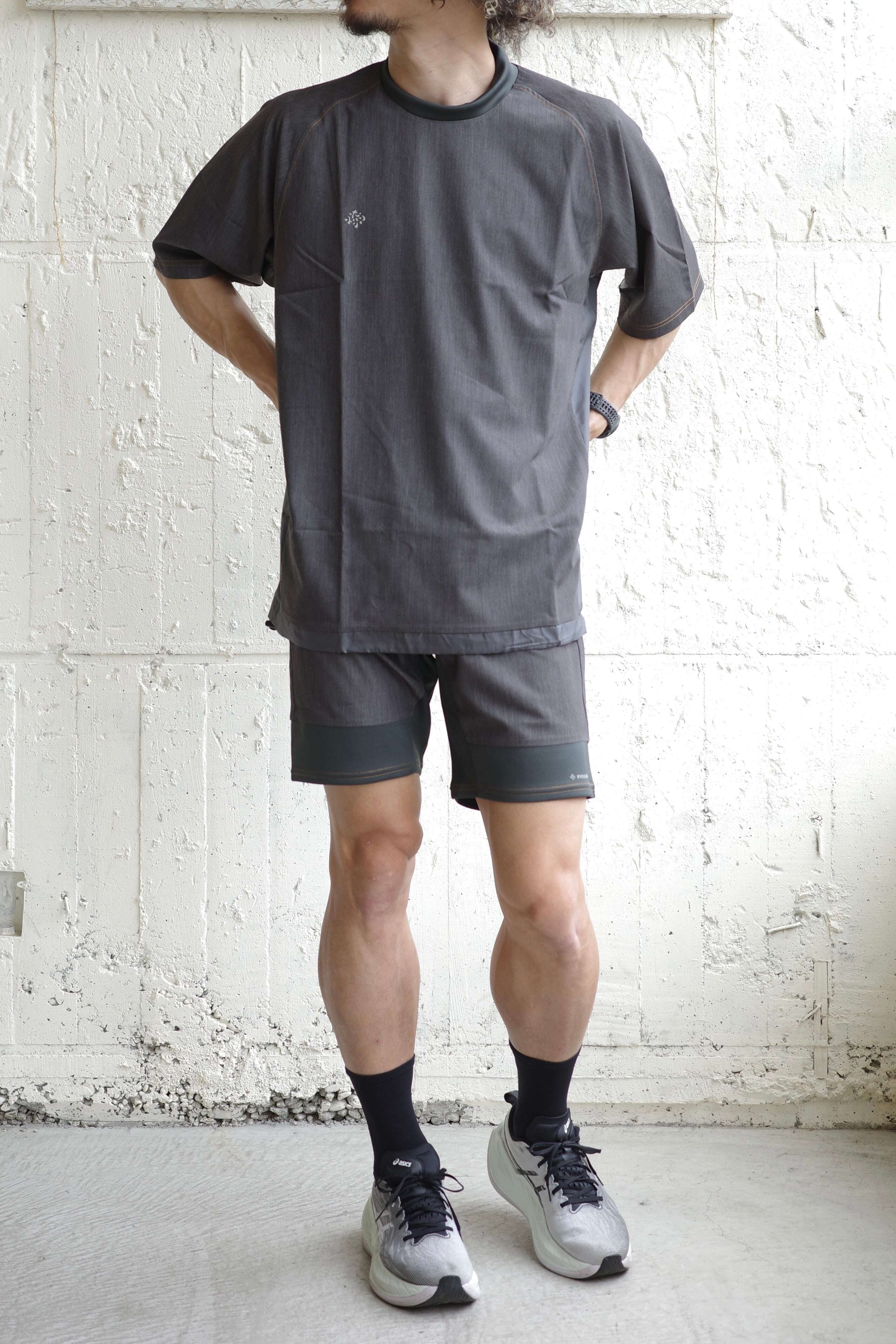 RYOGEN(リョウゲン) DENIM MOCK NECK H/S TEE / RGT-02-4 | play field