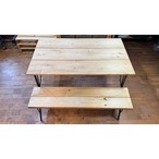 【現品販売】SK BENCH 1200/ベンチ/パイン材/W1200mm/送料無料(北海道・沖縄・離島除く)