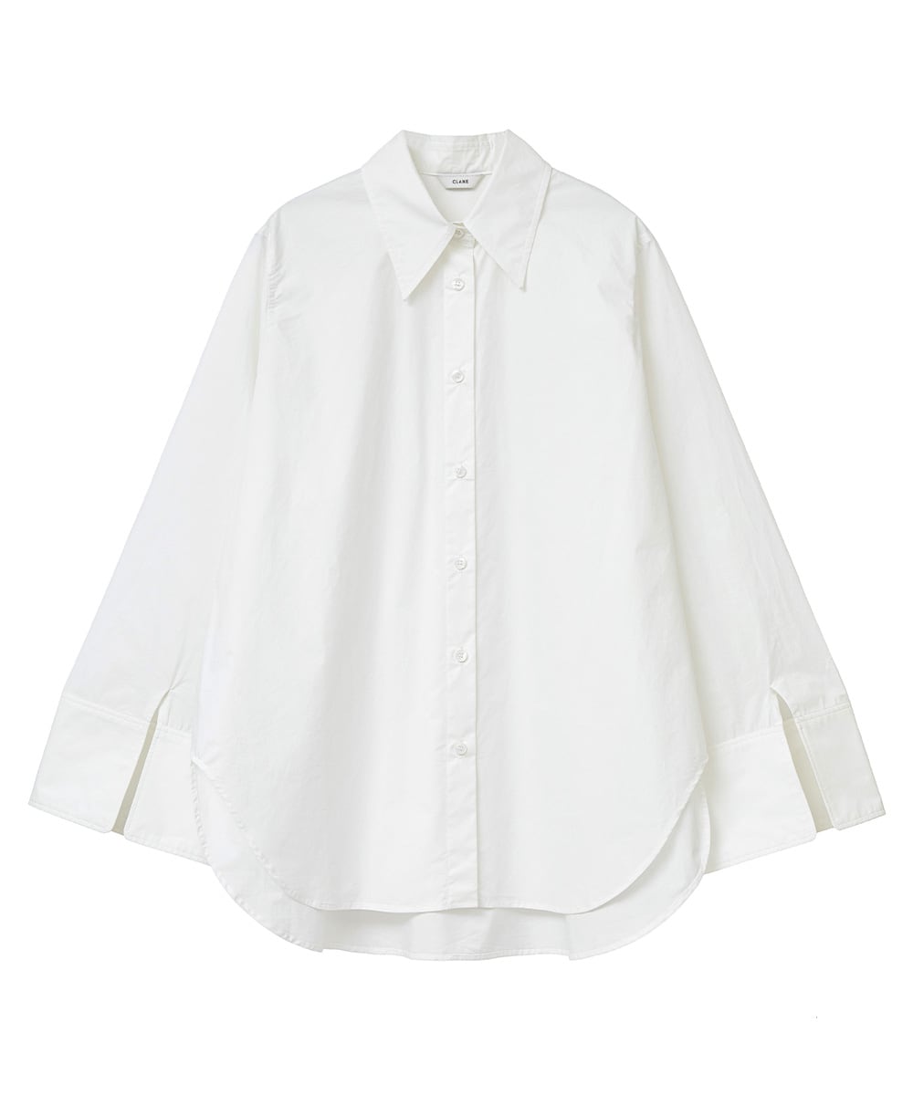 CLANE クラネ ROUND SLIT BELL SLEEVE SHIRT