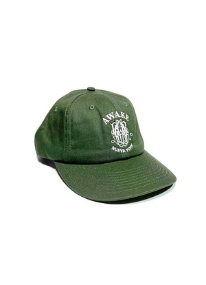 AWAKE NY NUEVA YORK CREST AWAKE 6-PANEL Cap "Forest Green"【 海外限定 】フォレスト グリーン