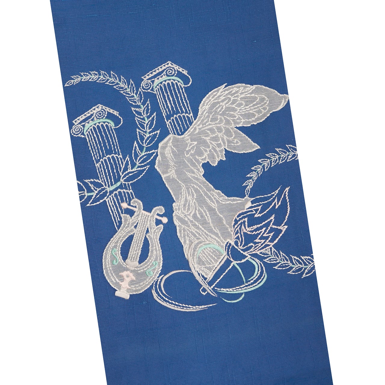 サモトラケのニケの彫像模様 刺繍 夏名古屋帯【未着用品】 | かわの屋