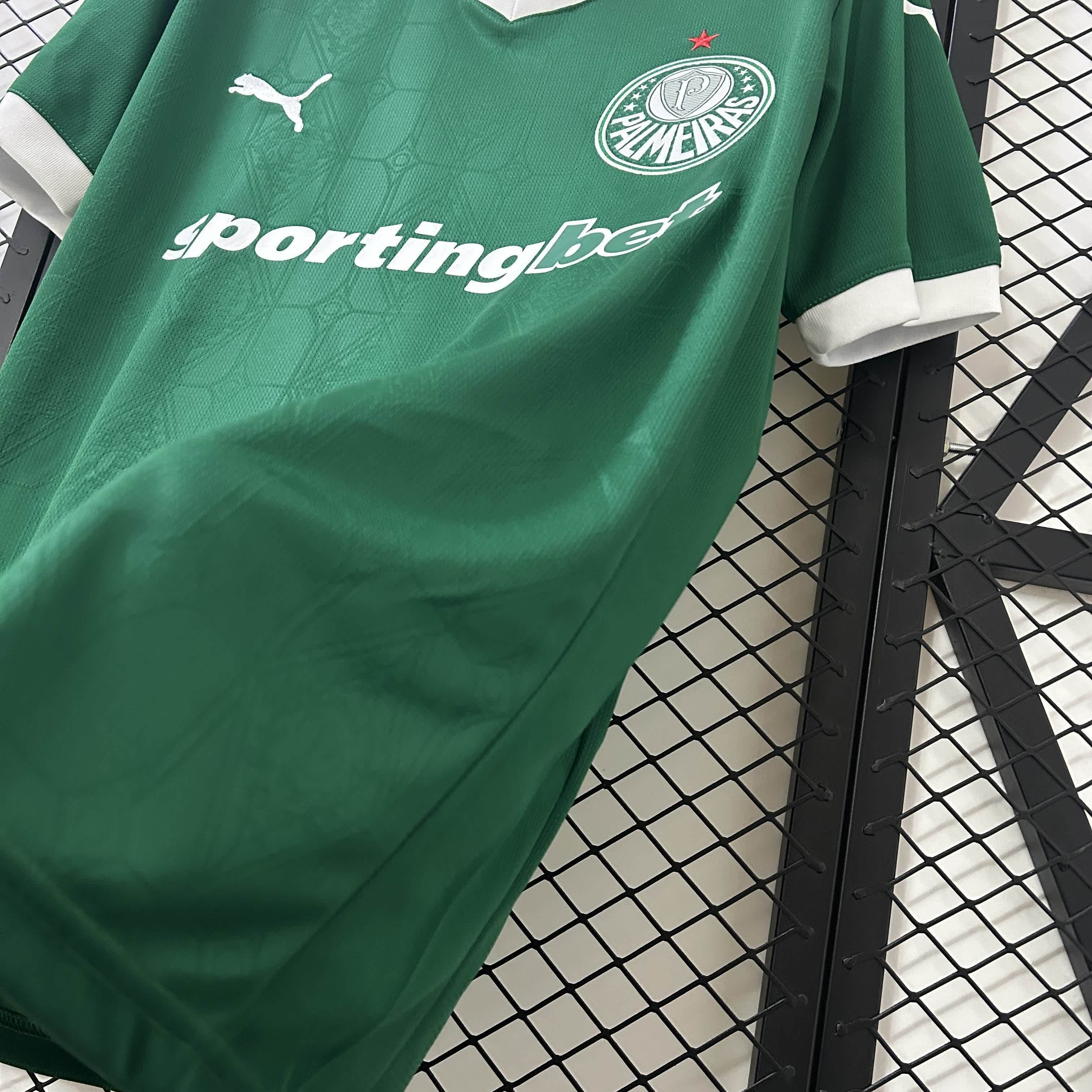 25-26 Palmeiras home Jersey パルメイラス 25-26 ホーム 半袖