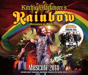 NEW RITCHIE BLACKMORE'S RAINBOW   - MOSCOW 2018  2CDR+1DVDR 　Free Shipping