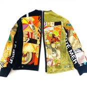 【sleevekimonojk41】着物デニムジャケットSLEEVE KIMONO DENIM JACKET