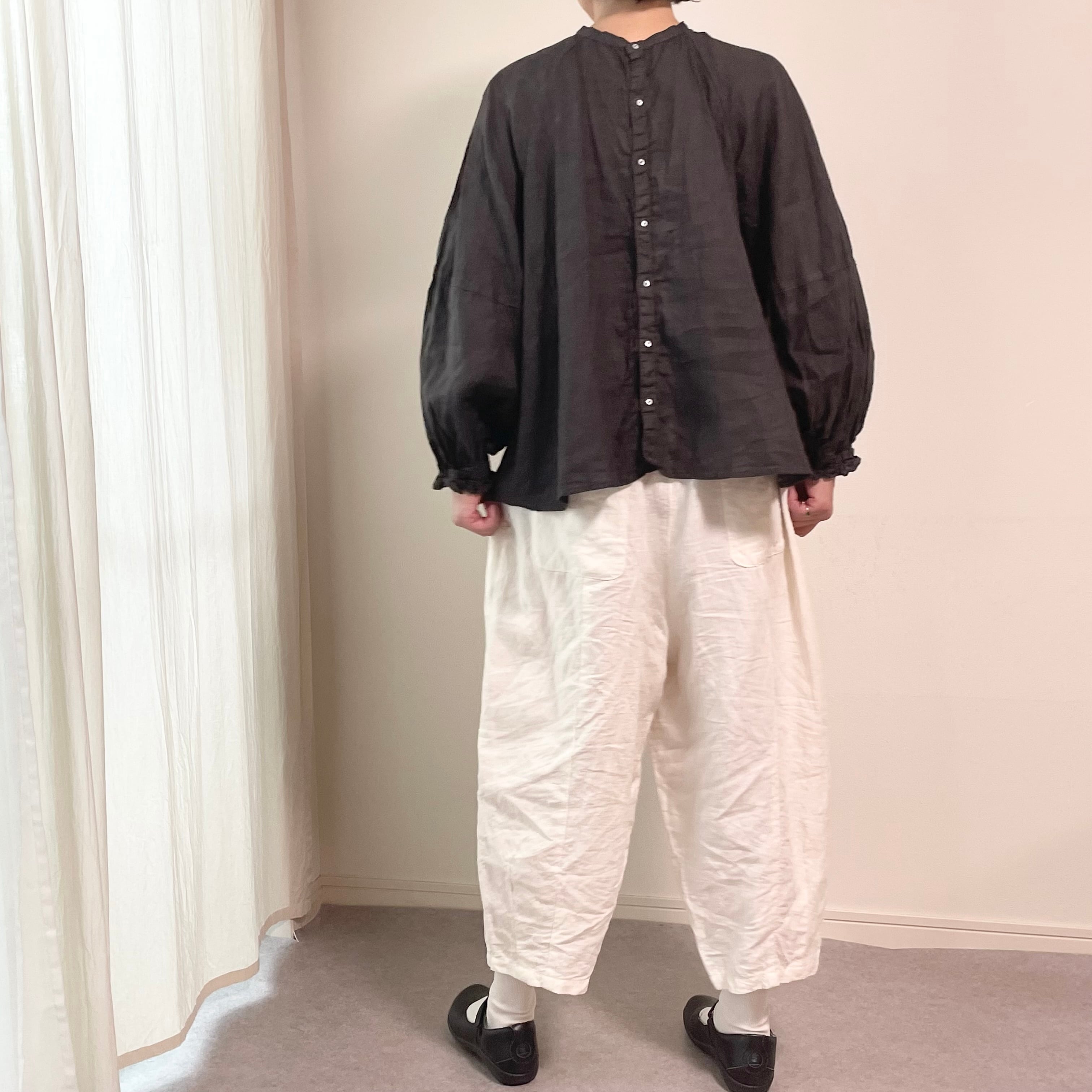Gauze#// ATELIER BLOUSE/ アトリエブラウス/ G1108 /リネンブラウス