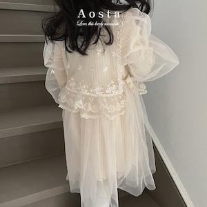 «sold out»«Aosta» Camellia dress カメリアワンピース 3colors