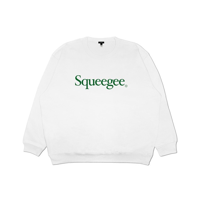 -NEW COLOR- Squeegee logo crewneck sweat(Oversize)