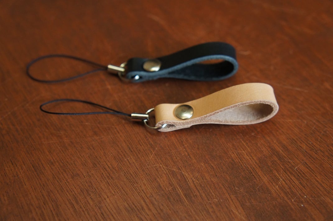 BOSSA 本革シンプル携帯ストラップ MS4 ミニストラップ スマホ