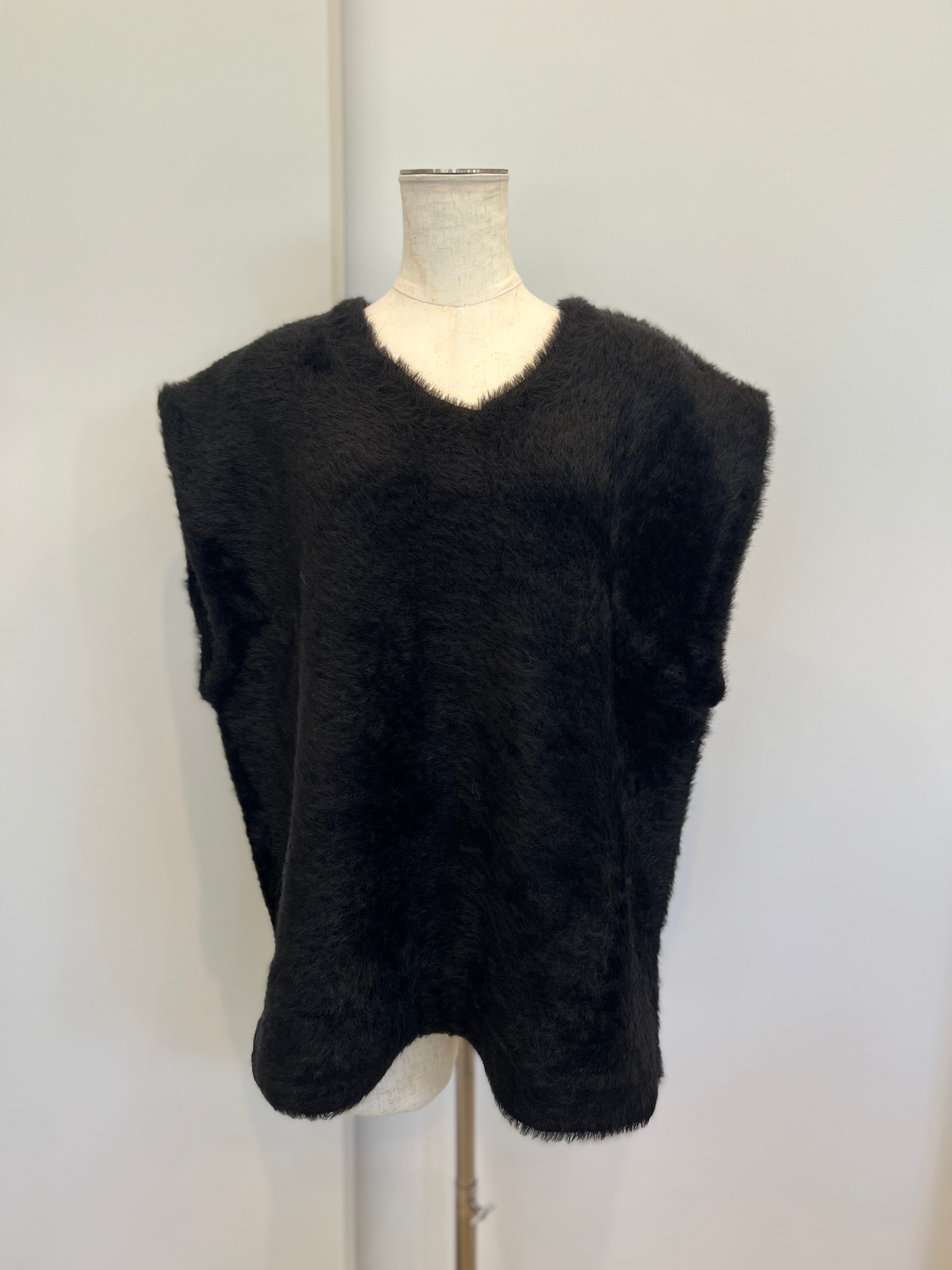 【SELECT】フェザーヤーンＶネックベスト　29-0435