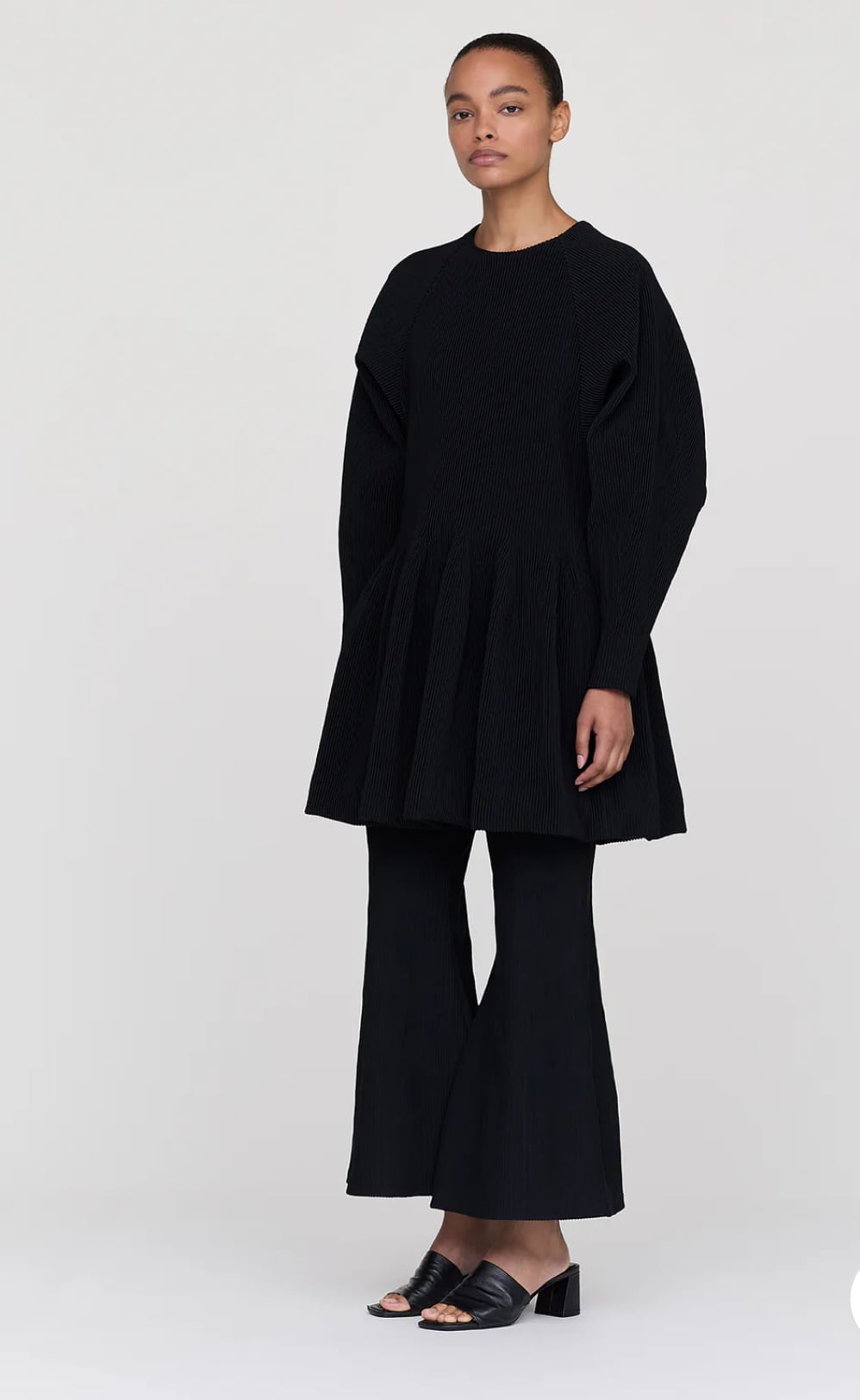 CFCL】HYPHA PUFF SLEEVE MINI DRESS | idealclasse