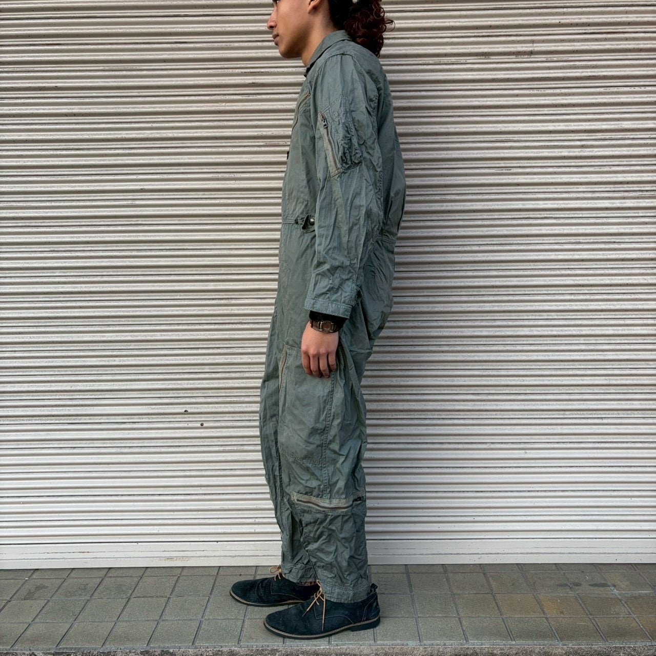 50s USAF K-2B エアフォース ライト フライング カバーオール M-R表記