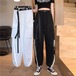 ✞ パンツ ストレッチポケットストライプオーバーオール エラスティック 伸縮 ステッチ ✞ゴスロリ SM ミリ 甘ロリ クラロリ 和ロリ エレガント 黒ロリ 姫ロリ 華ロリ BB-BB5158591