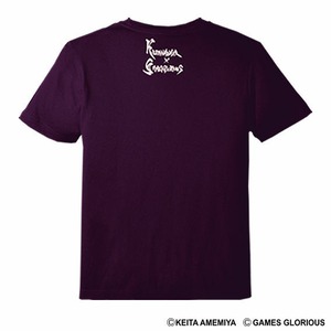 【 雨宮慶太 氏 x 令和 】 Tシャツ - SUMIRE - ( 期間限定販売 ) / GAMES GLORIOUS