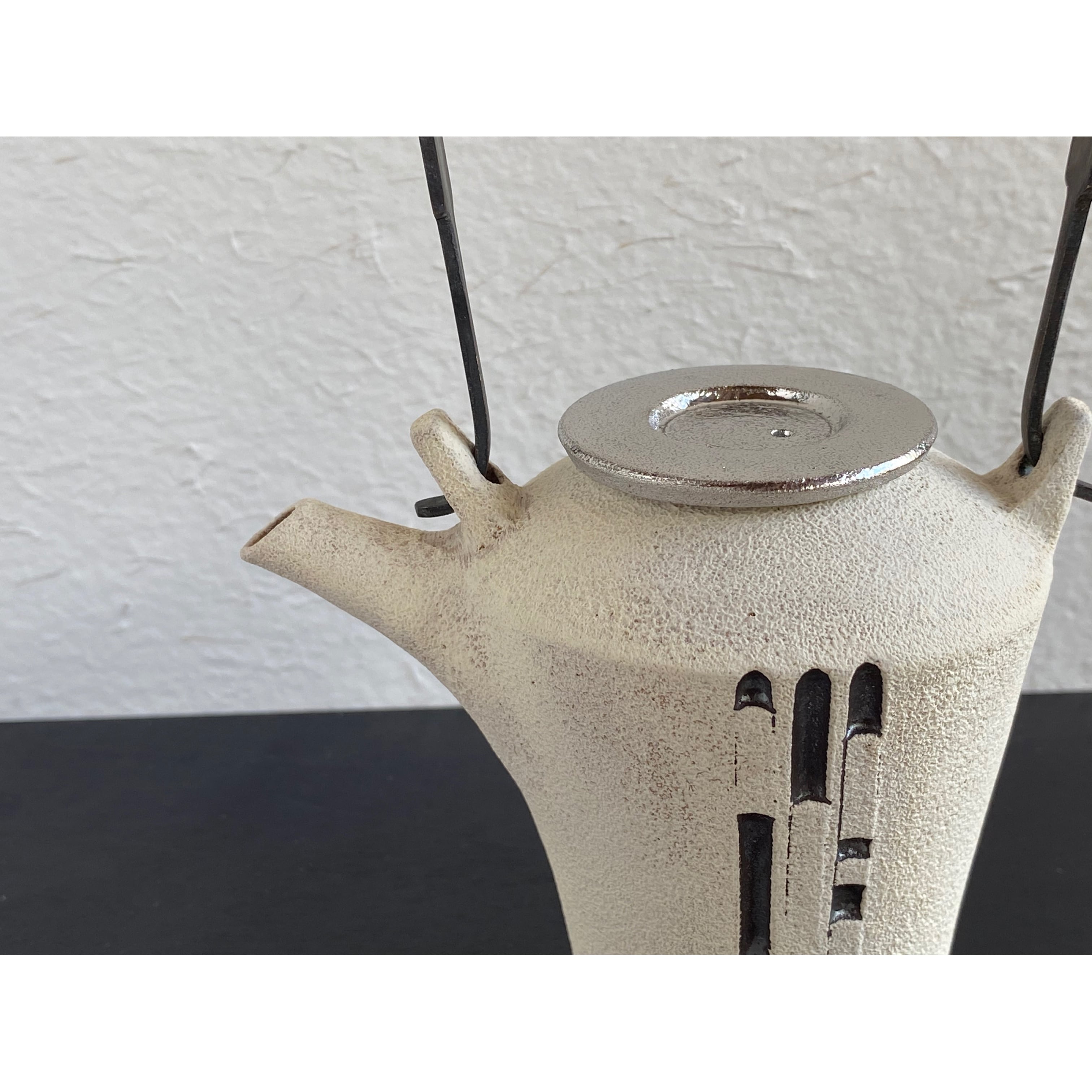 丹波焼 急須 Pot 鎬象嵌（しのぎぞうがん） 200cc