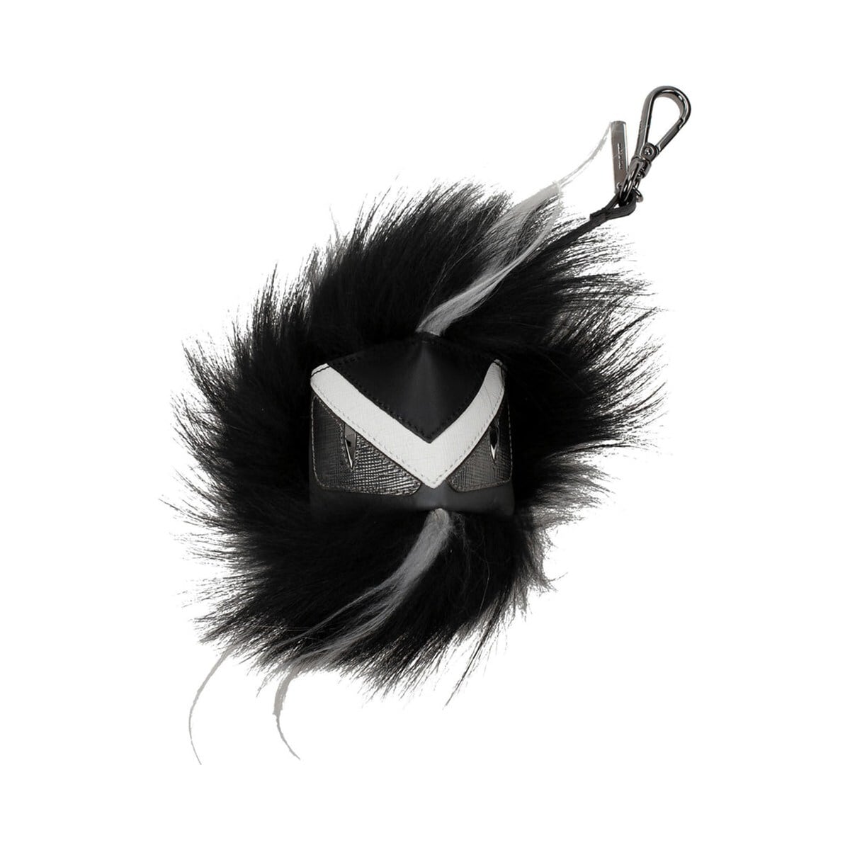 FENDI フェンディ メンズ キーリング レザー ブラック