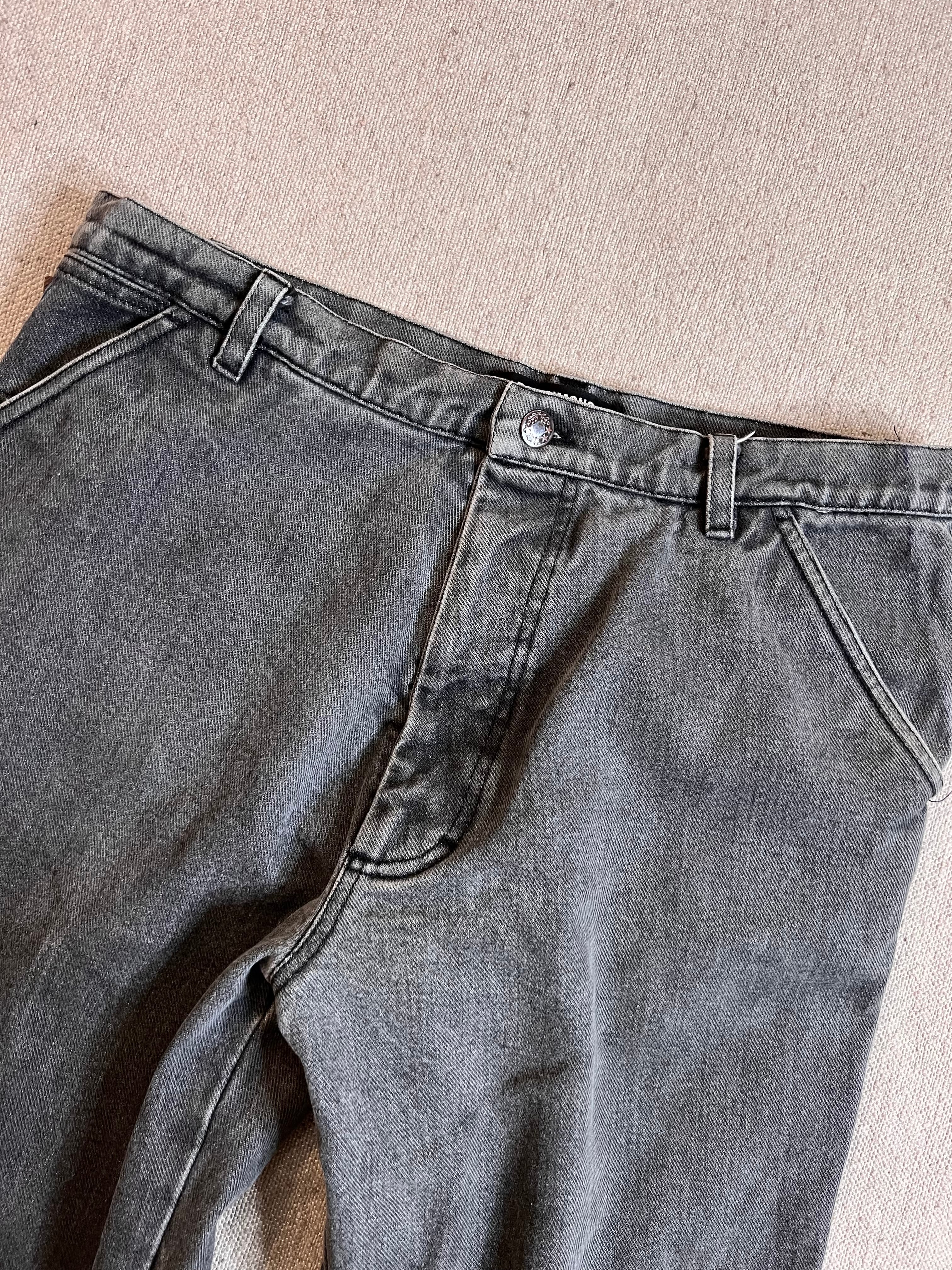 2003AW RAF SIMONS WIDE DENIM PANTS | MIKOTONORI.