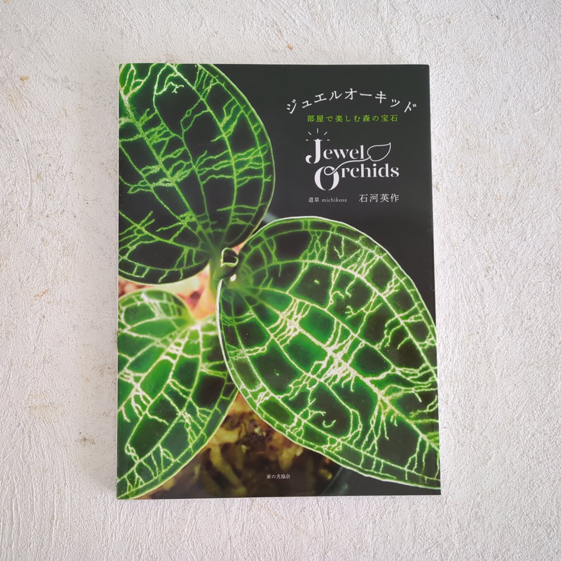 書籍「ジュエルオーキッドー部屋で育てる森の宝石」◇ジュエル