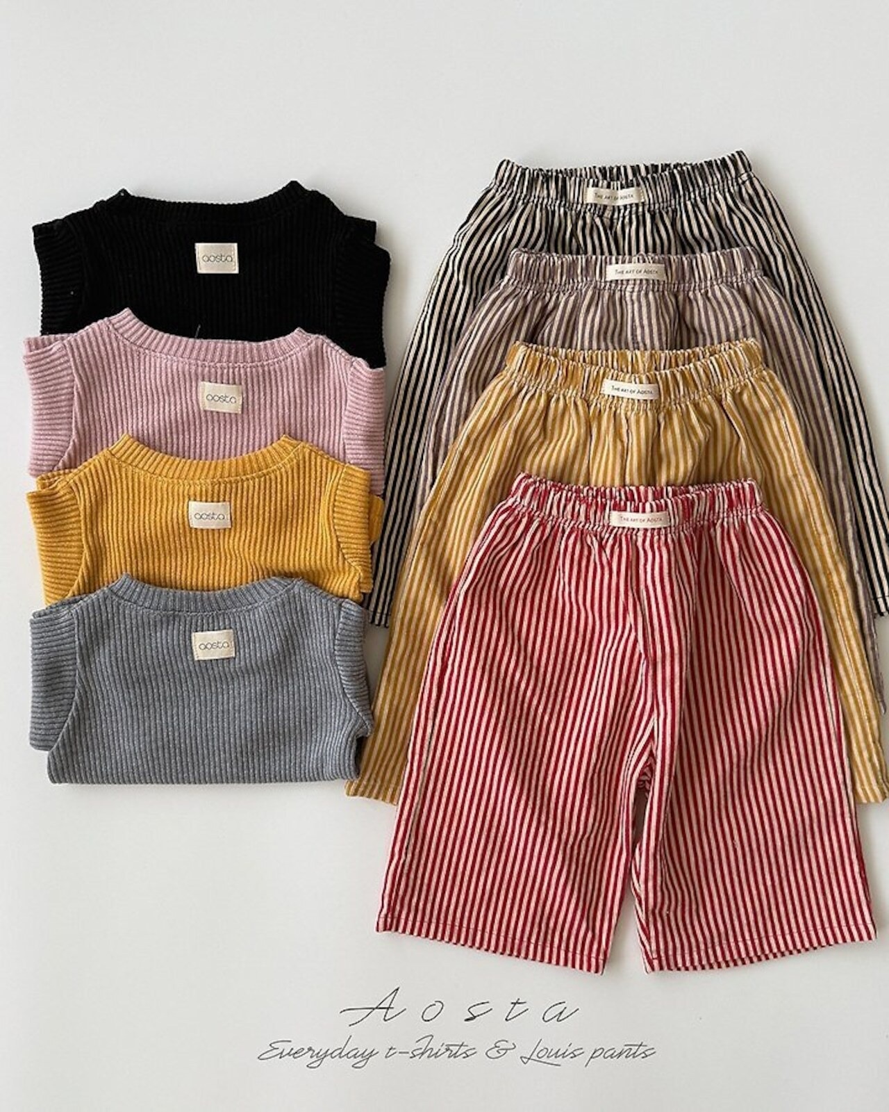 韓国子供服 / 26Autumn / Aosta / ルイスパンツ / 秋服 *S~XXL*