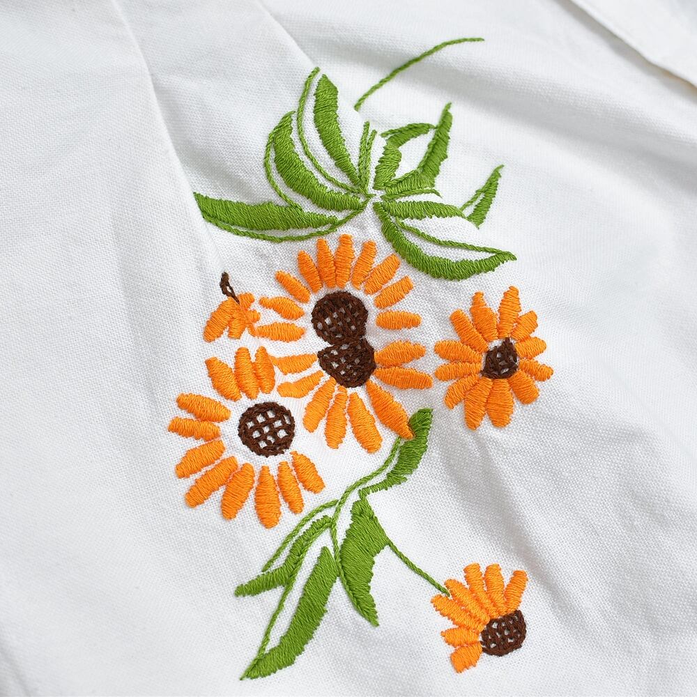 Remakeリメイク 再構築 パッチワーク&ステッチ フラワー刺繍 デザイン