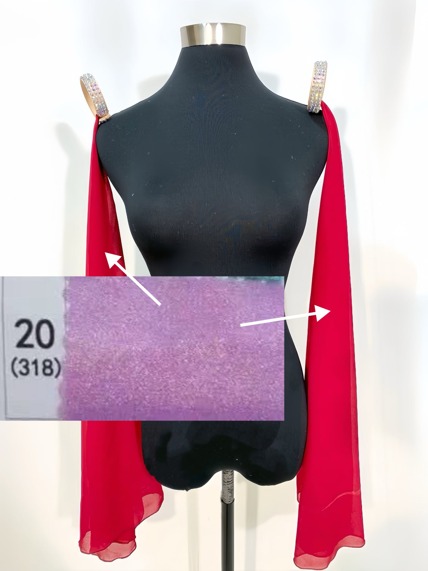 ベリーダンス ストーン付きアーム SO202510