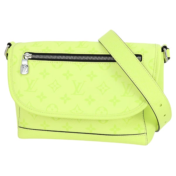 New LOUIS VUITTON ルイヴィトン ショルダーバッグ パルスメッセンジャー タイガラマ レモンイエロー M14079 新品