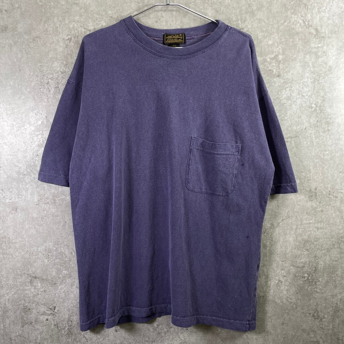 80~90年代 USA製 Eddie Bauer エディーバウアー ブランクTシャツ 無地T