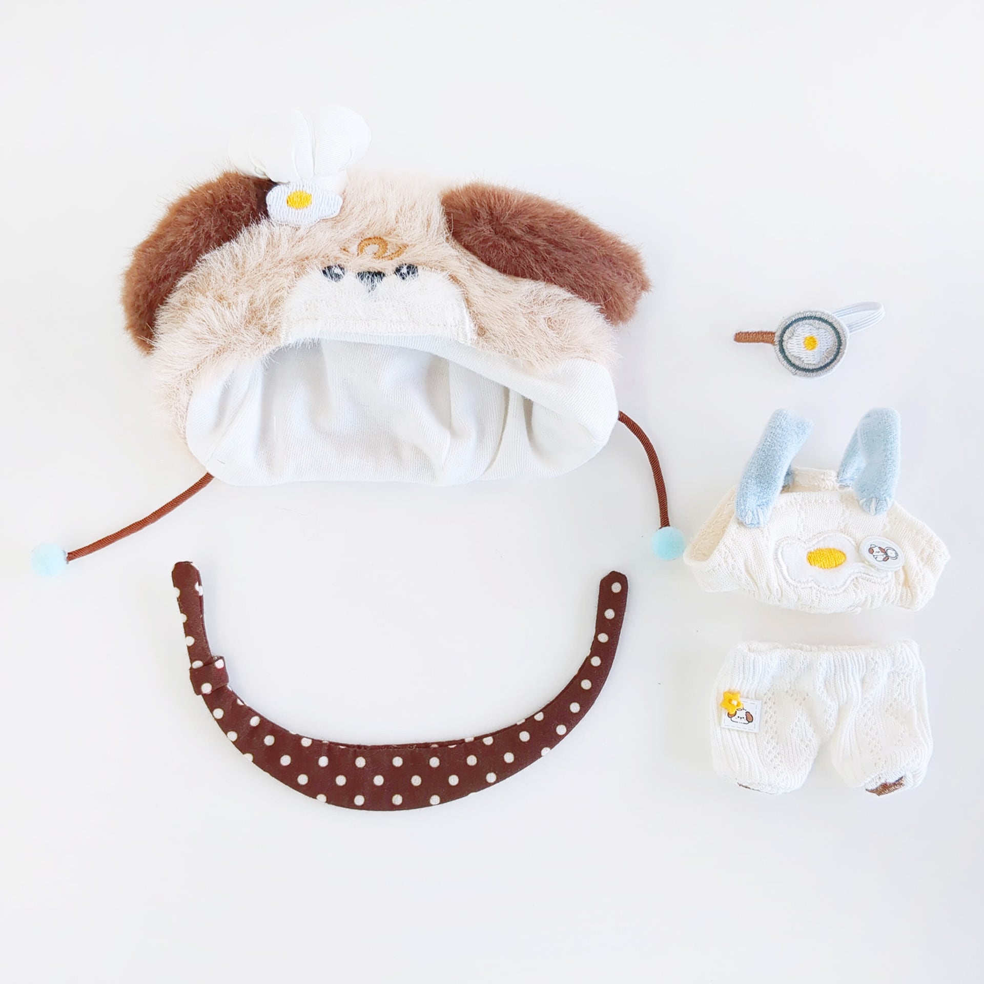 ありんこ ぬい服2着 1339【10cm】こいぬのお料理服 | Little Closet │ ぬい服・ぬい活の通販