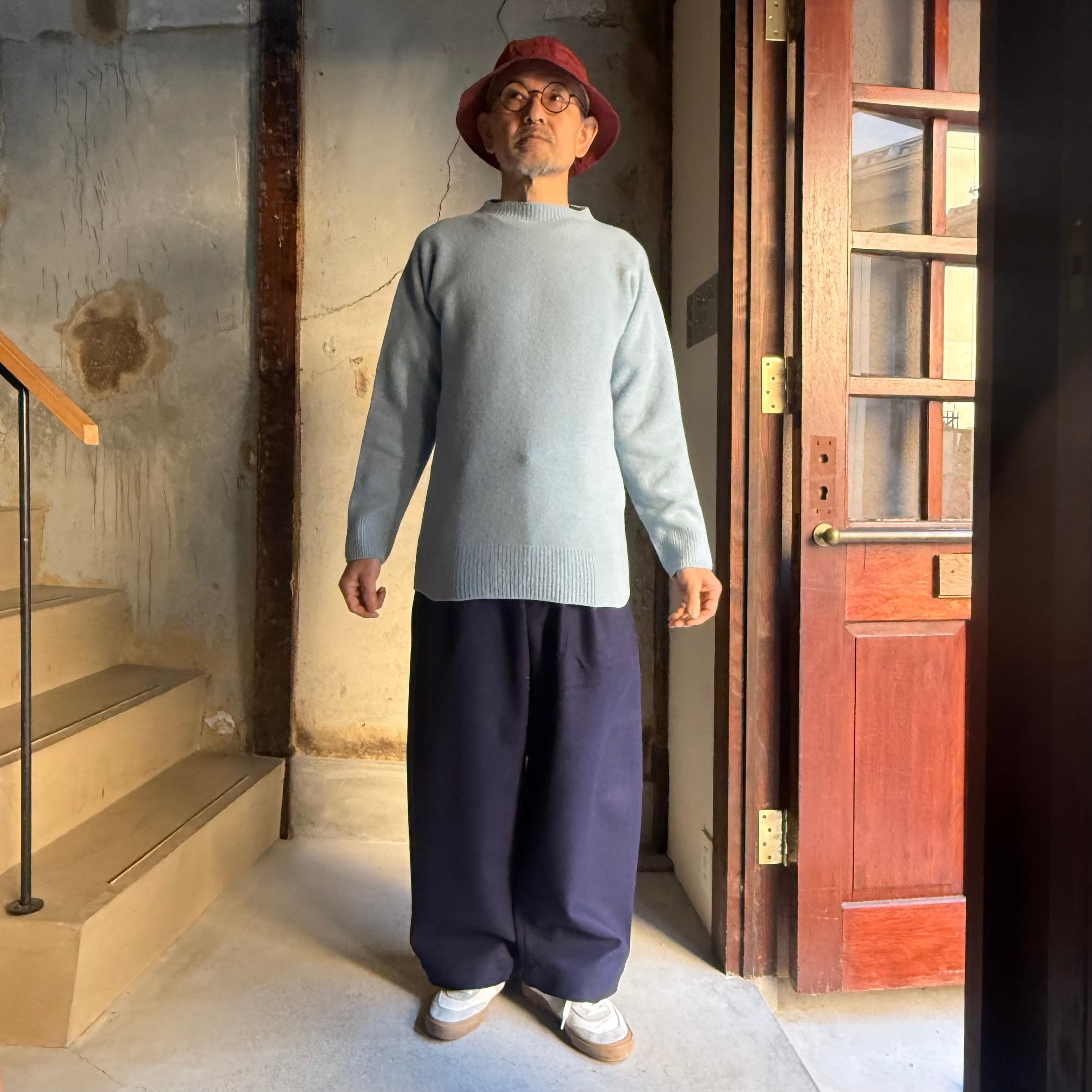 MITTAN KN-20 ウルグアイ ウールセーター 甕覗 | Routes*Roots