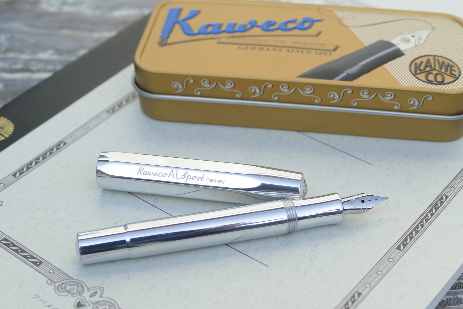 kaweco アルスポーツ 万年筆　アルミ | nishinohara online store nakaniwa powered by BASE