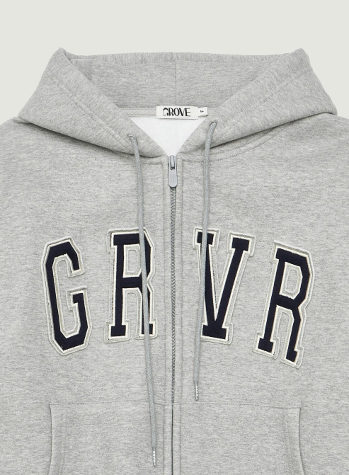 GROVE] GRVR OVER HOODIE ZIP-UP 正規品 韓国ブランド 韓国 