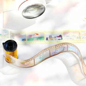 2022秋冬新作 BGM マスキングテープ「 スペシャル フィルム・胡桃」30mm＊5m