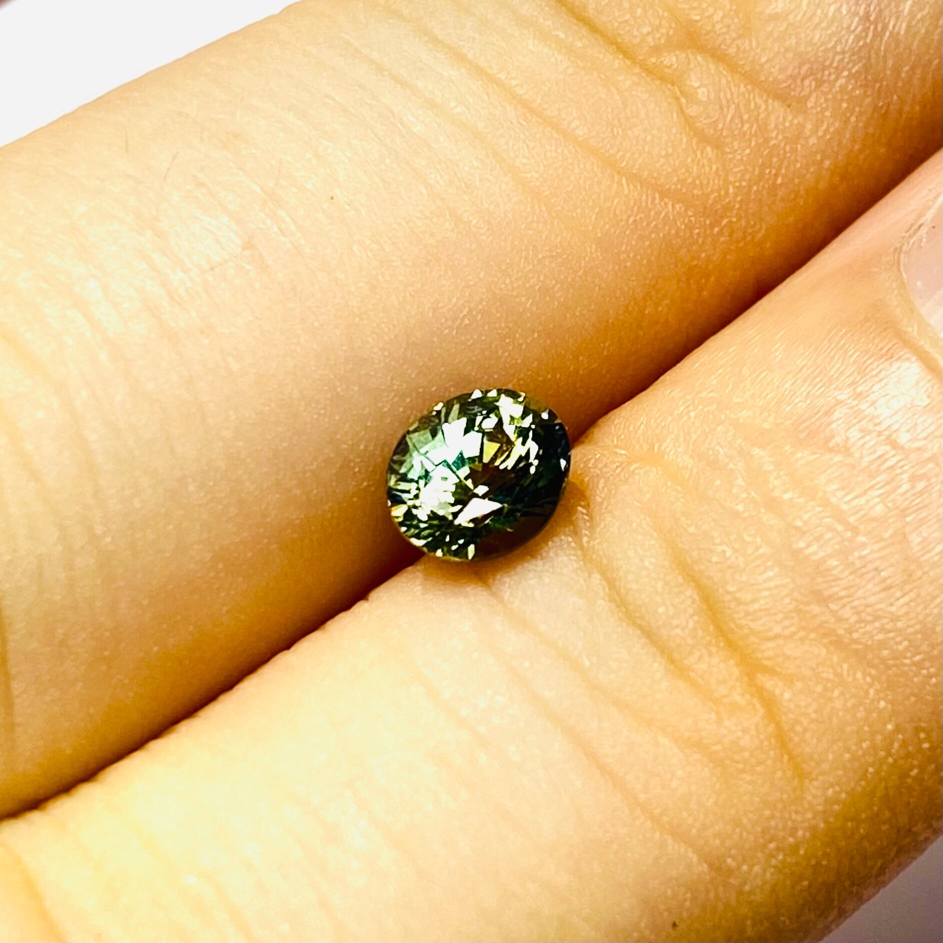 アートなバイカラーサファイア 星空満点