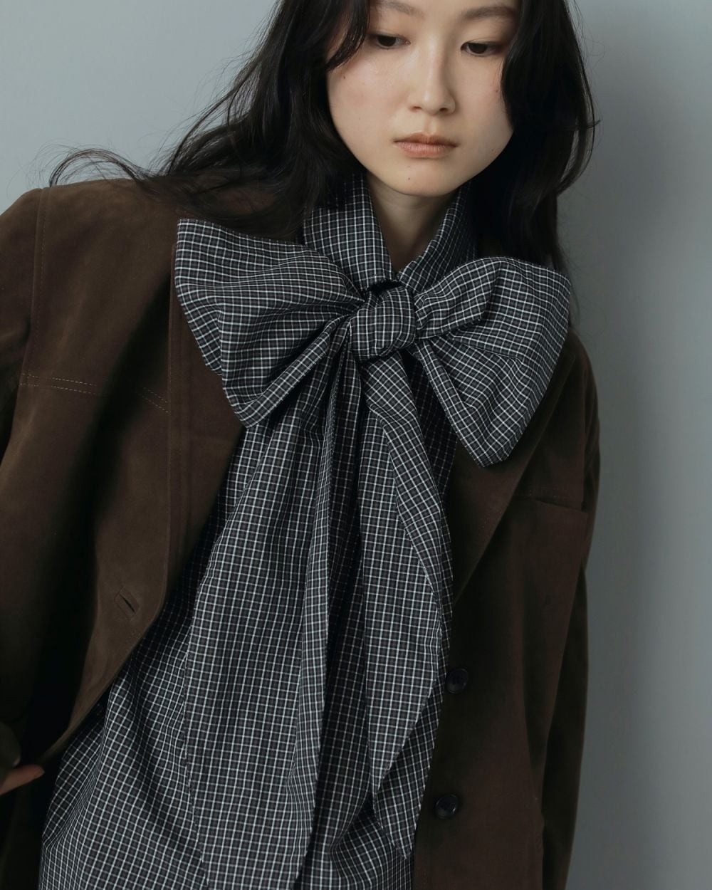 anuke 】Volume Ribbon Shirts | valance 福井｜レディース セレクト