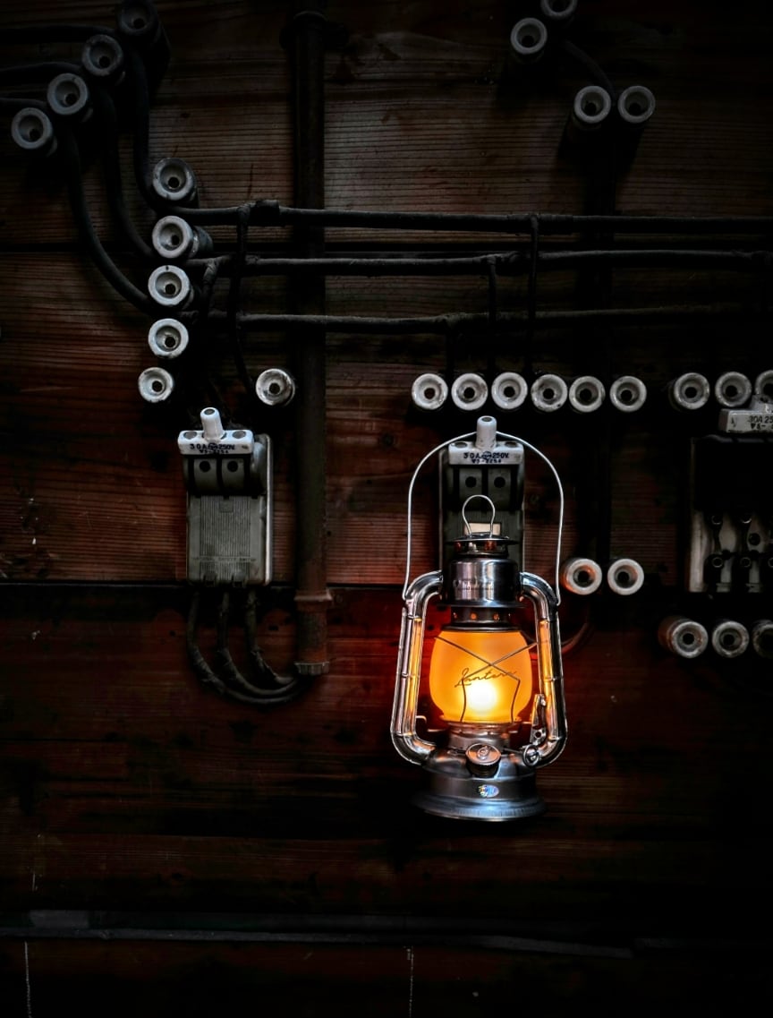 Dietz No.50 Globe Lanternロゴ -雪- | Camp Shop Lantern