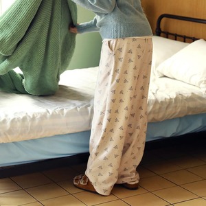 «予約»«Mardi Amber»«ママサイズ» フリースパンツ