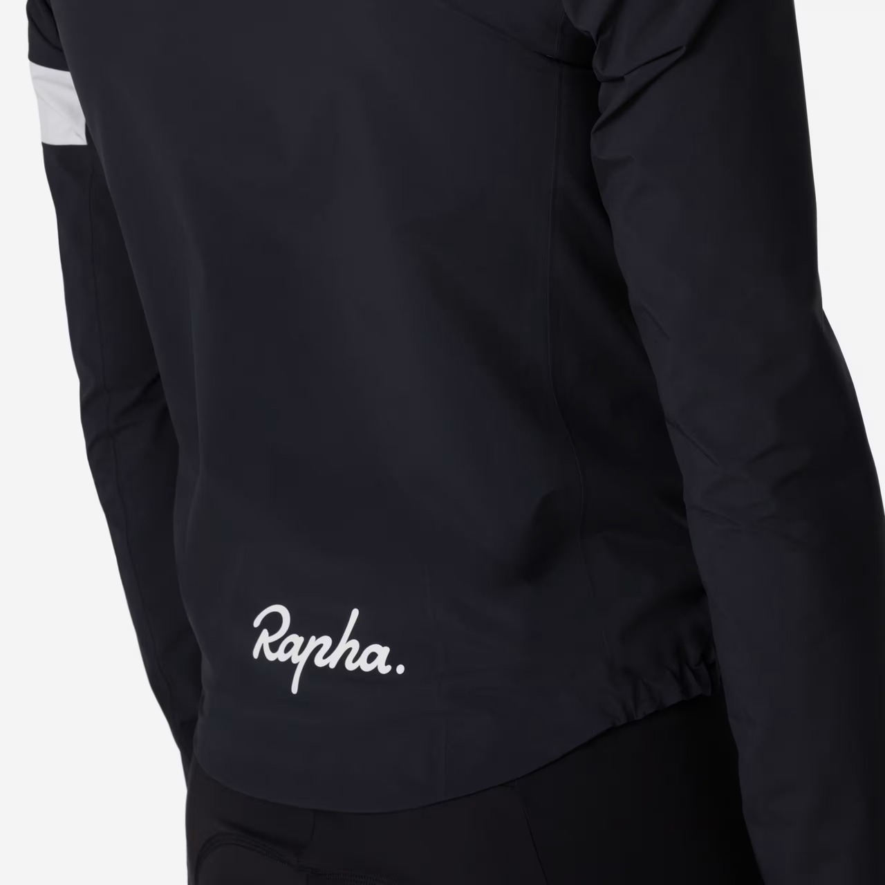 MEN'S CORE RAIN JACKET BLACK/WHITE