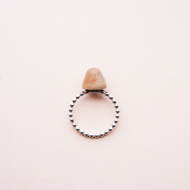 TENDER PUNK - RING: WOOD PUNK STUDS