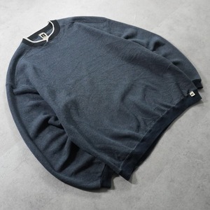 90s Russell Athletic thermal sweatshirt "made in USA" XXL 古着