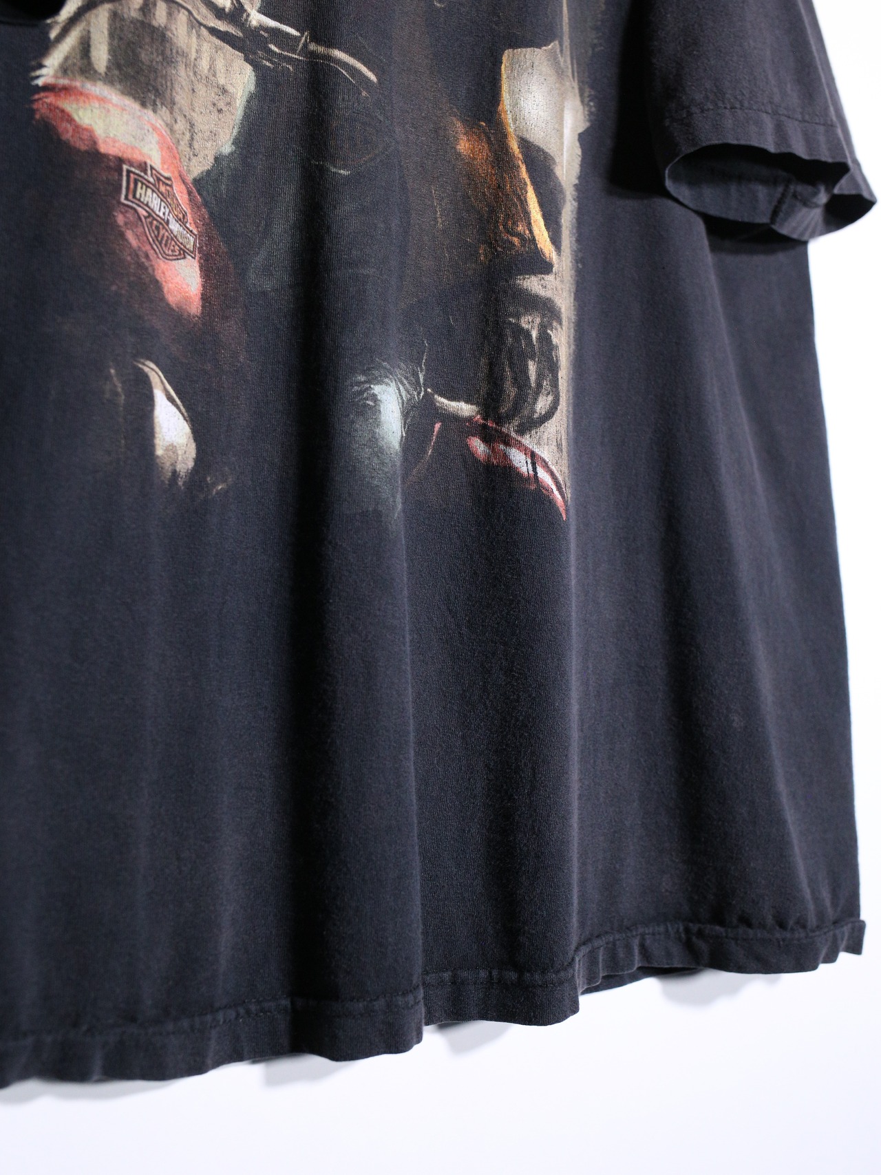 "Harley-Davidson" "アルカトラズ刑務所" XXL over silhouette tee - 13